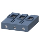 SIEMENS - Rahmenklemmenblock, 3-polig für Schütz Baugröße S3, 3RT2.4