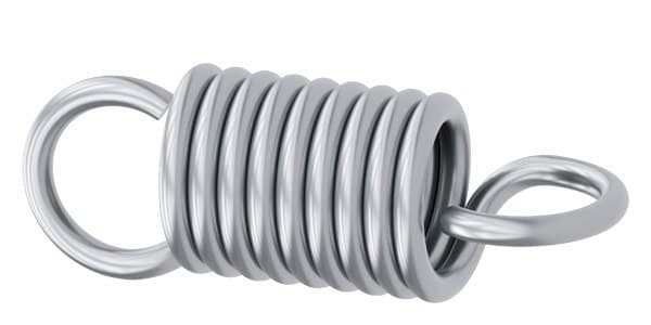 SIEMENS - Spannfeder, größer 35 N aus Stahl für Seilzugschalter 3SE7