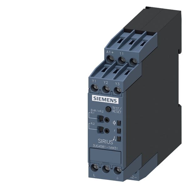 SIEMENS - Analog einstellbares Isolationsüberwachungsrelais, bis AC 400V, 50-60Hz, 1W, ...