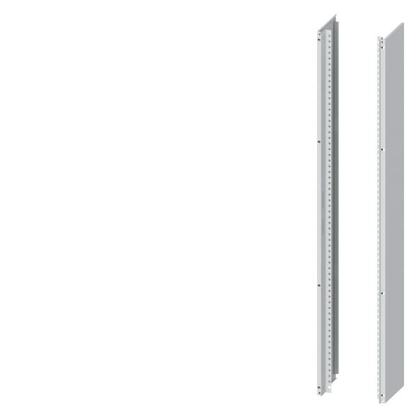 SIEMENS - ALPHA 630 Universal, Seitenwand, IP43, geschlossen, RAL7035, H=1600, T=250, 1...