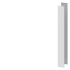 SIEMENS - ALPHA 630 Universal, Seitenwand, IP55, geschlossen, RAL7035 H=1800, T=250, 2 ...