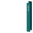 SIEMENS - ALPHA 630 Universal, Seitenwand geschlossen, IP55, blaugrün Basic H=1600, T=2...