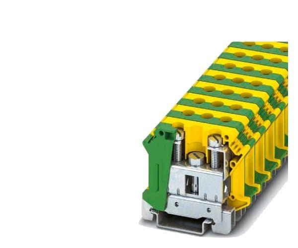 SIEMENS - PE-Reihenklemme für Installationsklemme Anschlussquerschnitt35 mm2 Farbe Gelb