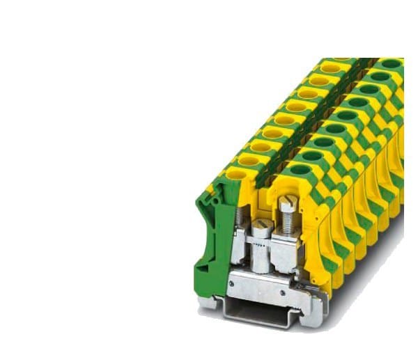 SIEMENS - PE-Reihenklemme für Installationsklemme Anschlussquerschnitt16 mm2 Farbe Gelb
