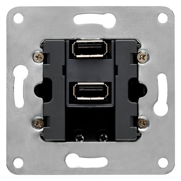 SIEMENS - DELTA duale USB-Spannungsversorgung senkrecht, 2100mA