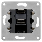 SIEMENS - DELTA duale USB-Spannungsversorgung senkrecht, 2100mA