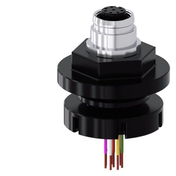 SIEMENS - Adapter M12-Buchse, 8-polig, zur M20/M25 Kabeleinführung