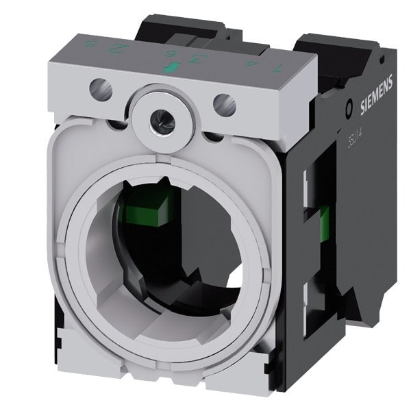 SIEMENS - Halter für 3 Module, Metall, 1S, 1S