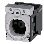 SIEMENS - Halter für 3 Module, Metall, 1S, 1S, LED-Modul, weiß, AC/DC 24 V