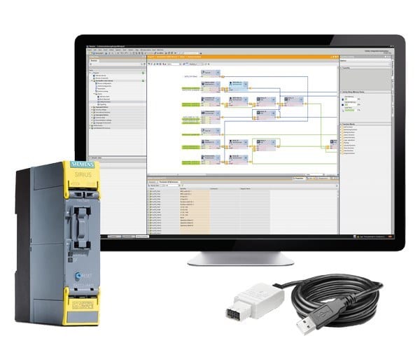 SIEMENS - Starterkit 3SK2 Inhalt:3SK2112-2AA10 Software SIRIUS Safety ES TIA Download