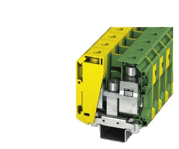 SIEMENS - Klemme, Schraubanschluss, PE/PEN-Klemme, 50 mm², grün-gelb