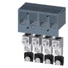 SIEMENS - Rundleiteranschlussklemme TA2.8, 4 Stück für 3VA53/54- 3VA63/64 bis 400A