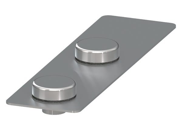 SIEMENS - Schutzblech aus Aluminium als Sichtblende für RFID-Betätiger 3SE64