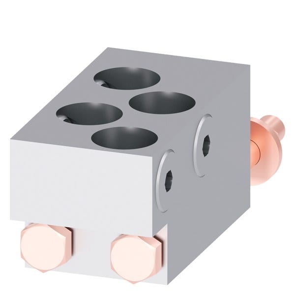 SIEMENS - Rundleiteranschlussklemme TA7.2 4x 600 - 750 kcmil für 4 Kabel, 1 Stück