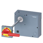 SIEMENS - Türkupplungsdrehantrieb Not-Aus IEC IP65 mit Türverr. für 3VA57/58/59/67/68/69