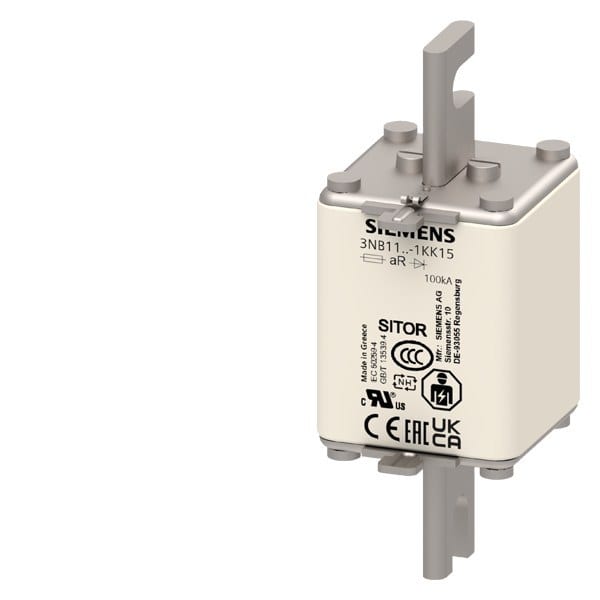 SIEMENS - SITOR-Sicherungseinsatz 350A aR 600V dc/1100V VSI 750V dc UL @MBC 5xIn