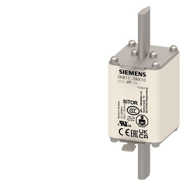 SIEMENS - SITOR-Sicherungseinsatz 315A aR 440V dc/500V VSI 500V dc UL @MBC 6xIn