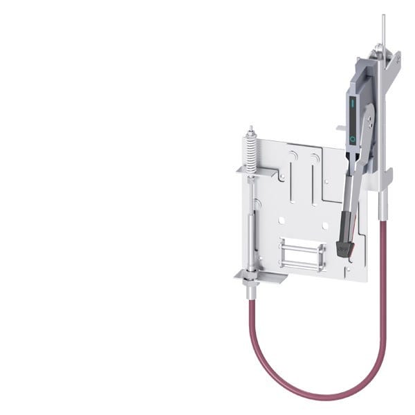 SIEMENS - Bedieneinheit mit Bowdenzug Max-Flex, Komplettbausatz, schwarz=AUS, rot=EIN