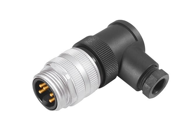 SIEMENS - Steckverbinder, 7/8 für 24V, Schraubanschluss, 1,5 mm2, gewinkelt, max 9A, IP67