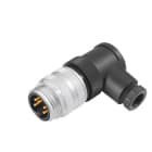 SIEMENS - Steckverbinder, 7/8 für 24V, Schraubanschluss, 1,5 mm2, gewinkelt, max 9A, IP67