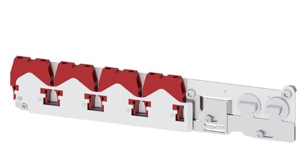 SIEMENS - Hilfsschalterblock für Einschubrahmen, Baugröße 3, 4x Betriebs-/1x Teststellung