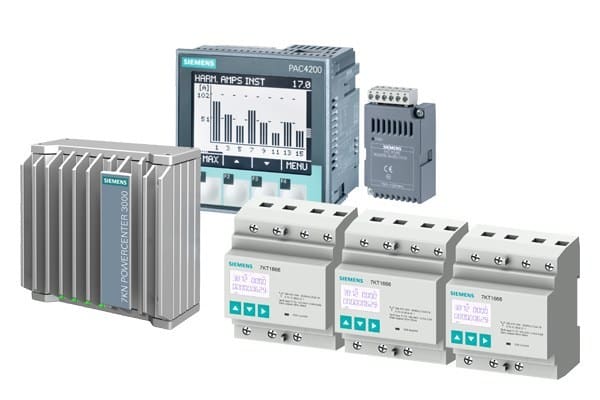 SIEMENS - Startpaket Powercenter 3000, 15 Energiezähler, PAC4200 Gateway für Modbus RTU