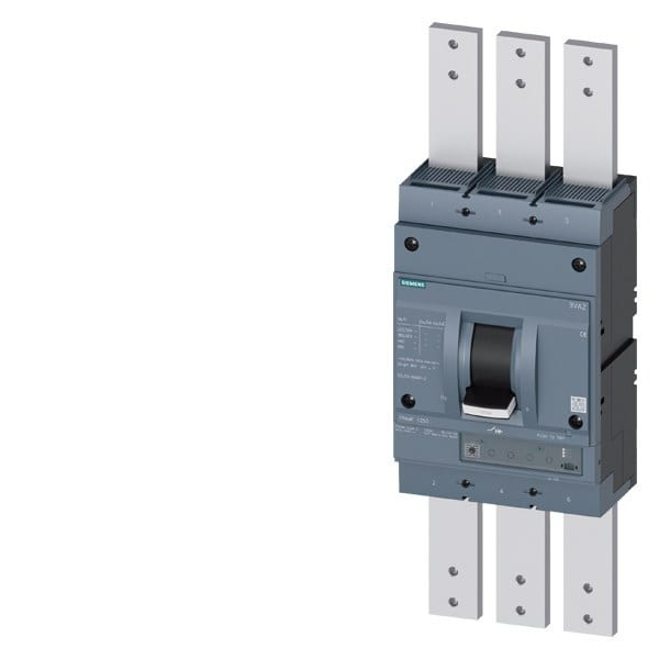 SIEMENS - Leistungsschalter 3VA2 IEC Frame 1250 Schaltvermögenklasse M Icu=55kA @ 415V