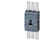 SIEMENS - Leistungsschalter, IEC, Frame 1250, 1250 A, 3-polig, 85 kA, ETU3, LIG