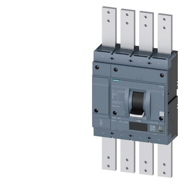 SIEMENS - Leistungsschalter, IEC, Frame 1250, 1250 A, 4-polig, 55 kA, ETU8, LSIG