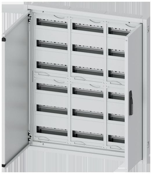 SIEMENS - ALPHA 160 DIN Wandverteiler, UP, teilbestückt, IP31, SK2, H=950 B=800 T=120 mm