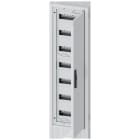 SIEMENS - ALPHA 160 DIN Wandverteiler, UP, teilbestückt, IP31, SK2, H=1100 B=300 T=120 mm
