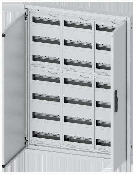 SIEMENS - ALPHA 160 DIN Wandverteiler, UP, teilbestückt, IP31, SK2, H=1100 B=800 T=120 mm