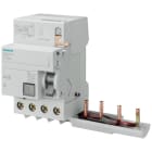 SIEMENS - FI-Block, 4-polig, Typ A, In: 63 A, 30 mA, Un AC: 400 V, für 5SY, SIGRES