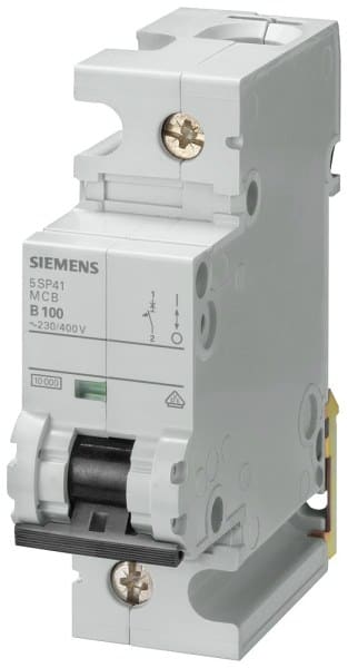 SIEMENS - Leitungsschutzschalter DC 220V 10kA, 1-polig, C, 80A