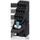 SIEMENS - Steckrelais, DC24V, 4W, LED grün, Sockel mit log. Trennung, Federzuganschluss