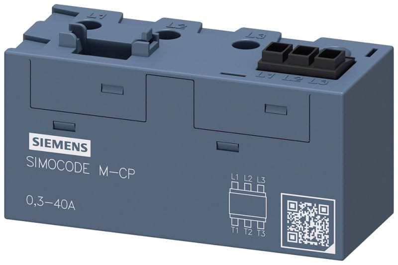SIEMENS - Strom-/Spannungserfassungsmodul 0,3 - 40 A, bis 690 V, Durchsteckwandler