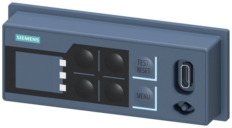 SIEMENS - Bedienbaustein für SIMOCODE M-Serie, farbiges Display, 3 LEDs, USB-C