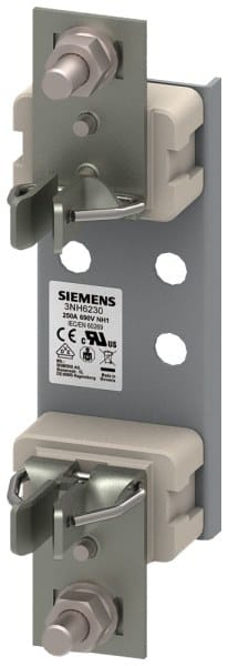 SIEMENS - NH-Sicherungsunterteil Keramik Baugröße 1 1-polig 250 A 690 V (1000 V)