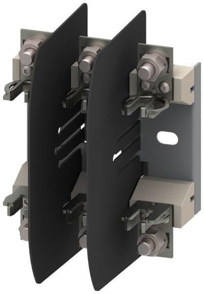 SIEMENS - NH-Sicherungsunterteil Keramik Baugröße 00 3-polig 160 A 690 V (1000 V)