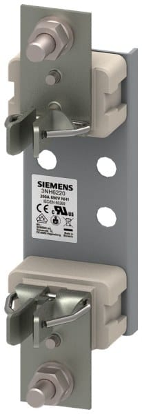 SIEMENS - NH-Sicherungsunterteil Keramik Baugröße 1 1-polig 250 A 690 V (1000 V)