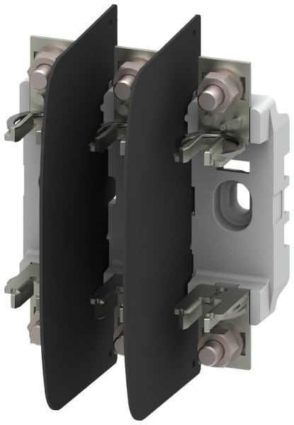 SIEMENS - NH-Sicherungsunterteil Kunststoff Baugröße 00 3-polig 160 A 690 V Flachanschluss
