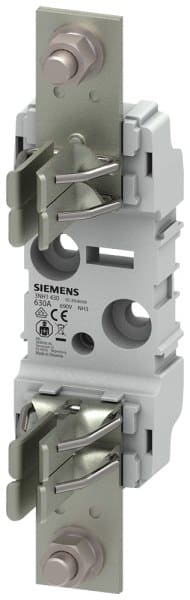 SIEMENS - NH-Sicherungsunterteil Kunststoff Baugröße 3 1-polig 630 A 690 V Flachanschluss