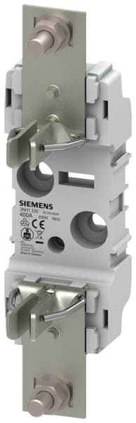 SIEMENS - NH-Sicherungsunterteil Kunststoff Baugröße 2 1-polig 400 A 690 V Flachanschluss