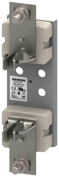 SIEMENS - NH-Sicherungsunterteil Keramik Baugröße 2 1-polig 400 A 690 V (1000 V)