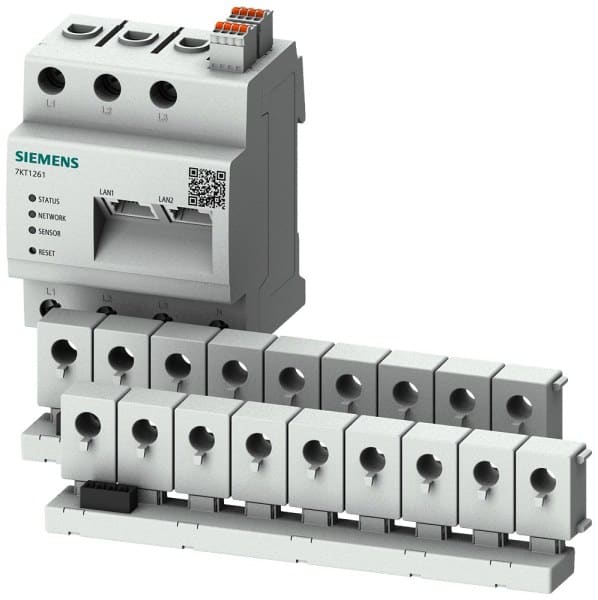 SIEMENS - Starterkit 18, 2x 9er Sensorleisten + 18x 63 A Sensor + Datenmanager 7KT1261