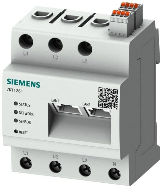 SIEMENS - Datenmanager, 3-phasiges Messgerät, max. 96 Verbraucher, integrierter Webserver