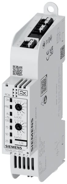 SIEMENS - Differenzstrom-Überwachungsgerät analog, Typ A, 1 Kanal