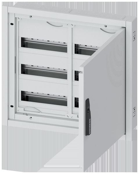 SIEMENS - ALPHA 160 DIN Wandverteiler, UP, teilbestückt, IP31, SK2, H=500 B=550 T=120 mm