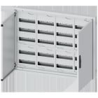 SIEMENS - ALPHA 160 DIN Wandverteiler, UP, teilbestückt, IP31, SK2, H=800 B=1050 T=120 mm