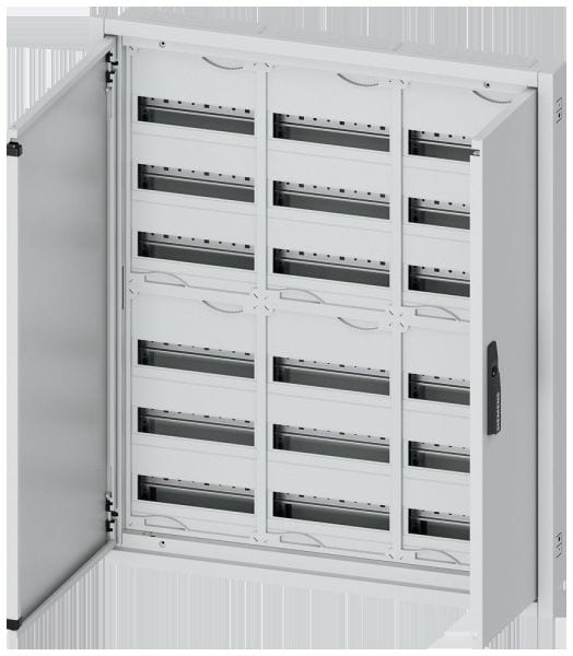 SIEMENS - ALPHA 160 DIN Wandverteiler, UP, teilbestückt, IP31, SK2, H=950 B=800 T=120 mm